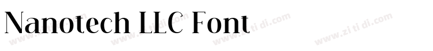 Nanotech LLC Font字体转换